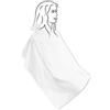 Packservice Mantella 84x112 Monouso Impermeabile in Plastica Packservice Colore Bianco 900 Pezzi