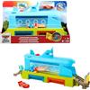 Mattel Disney Pixar Cars - Autolavaggio balena-sottomarino cambia colore playset con veicolo cambia colore, Giocattolo per Bambini 4+ Anni, HGV70