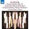 NAXOS Bela Bartok: Piano Music, Vol. 9 - Piano Sonata, Op. 19; Zongoraiskola ('Piano Method')