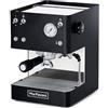 La Pavoni Casabar, Macchina da Caffè Espresso e Cappuccino Manuale LPMCBN01EU, Riscaldamento a Caldaia Singola, Serbatoio Acqua da 2,9L, Portafiltro 55 mm e Filtro 1/2 Tazze, 950 W, Acciaio Nero