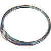 UNICRAFTALE 64 pz 8 colori Cavo per Collana in Filo di Acciaio Inossidabile Collana in Filo di conusura A Vite in Ottone Cavo per Collana per Creazione di Gioielli per Collana 44.45cmx1mm