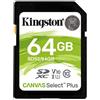 KINGSTON TECHNOLOGY MICRO SDXC KINGSTON Canvas Select Plus 64 GB