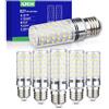 HOMEOW Lampadina LED E27 Luce Fredda 6000K, 16W 1600LM, Equivalenti a 150W Lampada Tradizionale, Lampadine E27 LED Mais Risparmio Energetico, Non Dimmerabile, AC 220-240V, Set di 6
