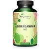 Vegavero ASHWAGANDHA BIO Vegavero® | 670 mg per capsula | con il 2% di Withanolidi | SENZA ADDITIVI | Ashwagandha polvere di Withania Somnifera | Premium Organic Ashwaganda | 180 capsule | Vegan