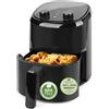 Emerio Friggitrice ad aria calda AirFryer | Volume 2,2 l per 1 persona o come secondo dispositivo | Frittura con aria calda senza olio | Frittura più sana | Cool Touch | Senza BPA | Riscaldamento