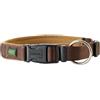 HUNTER Collare Neopren Vario Plus 55-60 cm, 25 mmNylon Marrone/Neopren Caramello