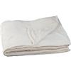 Relaxdays Morbida coperta extra large in poliestere, pile lavabile a 30°C, HLP: 1 x 200 x 220 cm, champagne