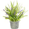 Flair Flower Lavanda artificiale in vaso di lavanda artificiale, decorazione da cucina, balcone o giardino, decorazione da tavolo
