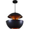 BEL AIR HOME Lampada a sospensione MUNICH | Stile vintage, regolabile e leggero, portalampada E27 per salotti, sale da pranzo e bar (lampadina non inclusa)