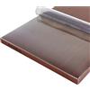 AYLFBFU Copritavolo Trasparente 30x30cm, Forte Impermeabile, Resistente All'usura,Tovaglia Pvc Rettangolare Può Essere Ritagliato Tovaglia Bianca Proteggi e Valorizza la Tua Tavola, Trasparente 3mm