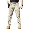 CAMPMINE Manbrave Flexcamo - Pantaloni mimetici da uomo, in Texwix, tattici impermeabili, cargo, cachi, XL