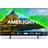 Philips Smart TV 43 Pollici 4K Ultra HD Display LED Sistema Titan OS DVBT2/C/S2 Classe G colore Nero - 43PUS8319 AMBILIGHT