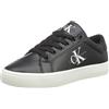 Calvin Klein Jeans Donna Sneakers con Suola Preformata Classic Laceup Scarpe, Nero (Black/Bright White), 36