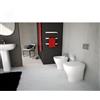 ART CERAM Sanitari Ten a terra distanziati da muro con sedile slim softclose - Cod. Articolo: TEV00101+TEB00301+TEA005