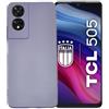 KEJI Cover per TCL 505 Custodia in TPU, Morbido Custodia Cover Slim Anti Scivolo Custodia Protezione Posteriore Cover Antiurto per TCL 505 (LILLA, TCL 505)