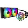 Cooler Master Dissipatore CPU C.Master Liquidido ML240-A ATMOS ARGB TDP-240W (MLX-D24M-A25PZ-R1) - MLX-D24M-A25PZ-R1