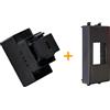 Fanton caricatore USB-C 3A Ricarica rapida 18W Compatibile AVE Tekla 44 Nero - 82901