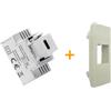 Fanton caricatore 1 USB-C 3A Ricarica rapida 18W Compatibile Vimar Linea Canapa - 82901