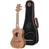 Ortega Guitars Ukulele Concerto Mancino - Elettro-Acustico - Lizard Series - Gig Bag Inclusa - Paldao, Natural (LIZARD-CC-GBL)