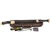 Aulos F-basso piegato Flauto Symphony 521 - marrone scuro/color avorio - diteggiatura barocca, doppio foro Sol/Sol# (G/G#), doppia Chiave Fa/Fa# (F/F#) - 3 pezzi