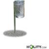 Cestino porta rifiuti per arredo urbano h287_350