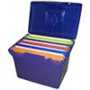 ARIANNA Valigetta per cartelle sospese ARIANNA completa di 5 cartelle - interasse 33 cm 37x25x30 cm assortiti - ARIANNA BL 5