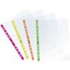 FAVORIT Buste a foratura universale Favorit banda laterale colori fluo - conf. 10 pz - 400136862