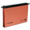 CARTESIO Cartelle sospese per cassetti Cartesio - interasse 39 cm fondo U3 - arancione - conf. da 25 pezzi - 100/395-3-A2