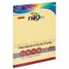 Nikoffice Carta colorata colori pastello formato A4 Nikoffice 5 colori assortiti pastello 80 g - 100 ff - 23NIK095