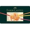 Faber-Castell Matite colorate permanenti Faber Castell Polychromos mina 3,8 mm box metallo - colori assortiti conf. 36 pezzi - 110036