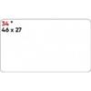 MARKIN Etichette bianche permanenti Markin Copiatabu 46x27 mm - conf. 10 blister da 10 ff - X11034