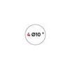MARKIN Etichette permanenti Markin Copiatabu Ø 10 mm - bianco - conf. 10 blister da 10 ff - X11004