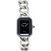 CHANEL Pre-Owned - Orologio Premi�re L 20mm Pre-owned 1987 - Donna - acciaio inossidabile - Taglia unica - Nero