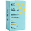 THE GOOD VIBES COMPANY Srl Goovi Taste Drain and Go drenante zenzero e lime (24 stick pack)