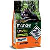 MONGE CANE CROCCHETTA BWILD GRAIN FREE ALL BREEDS PUPPY ANATRA E PATATE 2,5 KG