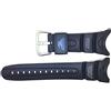 Casio Cinturino per orologio da uomo Resin Band Sea Pathfinder SPF-40-1V, cinturino nero, nero, Cinghia