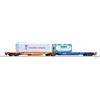 TILLIG 76670 DB Kombiwaggon Sdggmrs 744 arancio/blu tankcontainer 20' + 1 contai