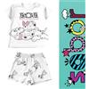 Disney Pigiama Corto 101 Dalmaties Bimba 12-30m Disney Cod. DY34P9140