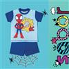 Disney Pigiama Corto Spiderman Bimbo 12-30m Disney Cod. MV34P8333