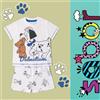 Disney Pigiama Corto 101 Dalmaties Bimbo 12-30m Disney Cod. DY34P9130