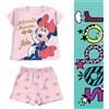 Disney Pigiama Corto Minnie Bimba 12-30m Disney Cod. DY34P9137