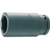Hazet 1000Slg-32 Inserto Chiave a Bussola per Avvitatori ad Impulso Esagonale, Nero, Attacco Quadro, Cavo, 20 mm 3/4 di Pollice