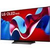 Lg Smart TV 77" 4K UHD OLED Evo Web OS DVBT2/C/S2 Classe F Marrone OLED77C44LA LG