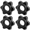 BAYORE 4 pezzi antiscivolo sollevamento pesi fissi manubri dado esagonale dado bilanciere collare vite bilanciere Spinlock Collari antiscivolo Spin Lock viti bilanciere dado bilanciere Spinlock