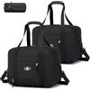 SPAHER 2X Bagaglio a Mano 40x30x20 Wizzair Volotea Borsone da Viaggio Donna Uomo 25L Pieghevole Borsa Palestra Borsa da Viaggio Borsa a Mano Borsa da Cabina per Campeggio Weekend