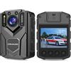 CAMMHD 2K/1440P HD 32G Body Cam 8-10 ore di Registrazione Body Camera con Registrazione Audio e Video Bodycam con Scheda di Memoria Estesa per Polizia/Escursioni/Riunioni