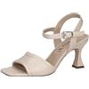 CAPRICE Donna 9-28319-42, Sandali con Tacco, Bianco Opaco, 39 EU