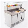 Atosa Banco Pizza Atosa ESL3852 - 3 Porte - GN 1/1 - Dim. 140x70x94 cm