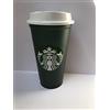 Starbucks, tazza cambia colore riutilizzabile, grande, 473 ml, verde/rosso, edizione limitata
