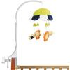 VOSSOT Supporto Giostrina Lettino, Supporto Regolabili per Giostrina, Supporto per campana per letto, Supporto Mobile per Bambini, giostrina culla neonato, Regolabile Culla Braccio Mobile